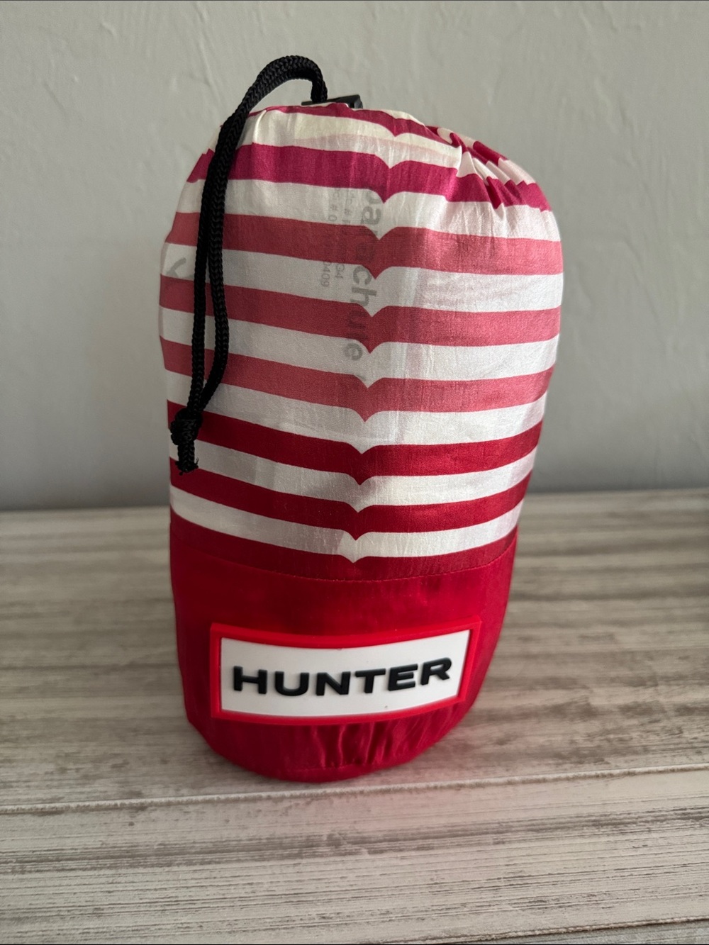 Hunter Red and White Striped Packable Hammock